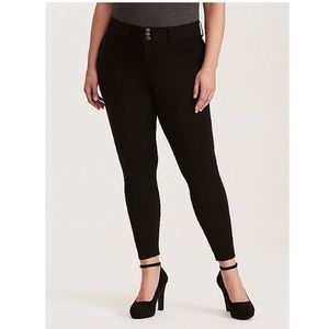Torrid Jeggings - 24R - Ponte All Nighter - Black
